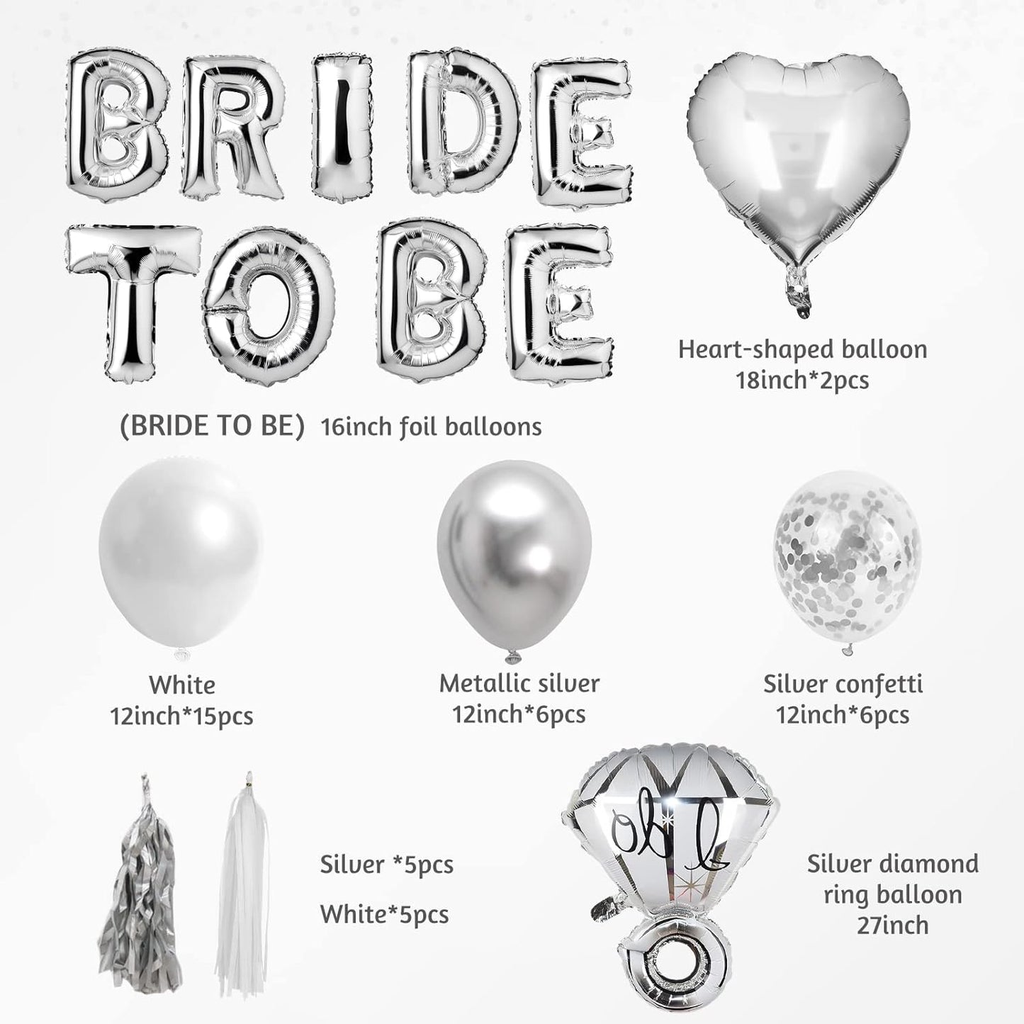 Sada rozlučka se svobodou 45 ks BLOOMWIN JGA