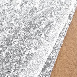 Stříbrné flitrové pozadí 1,2 m x 2,4 m