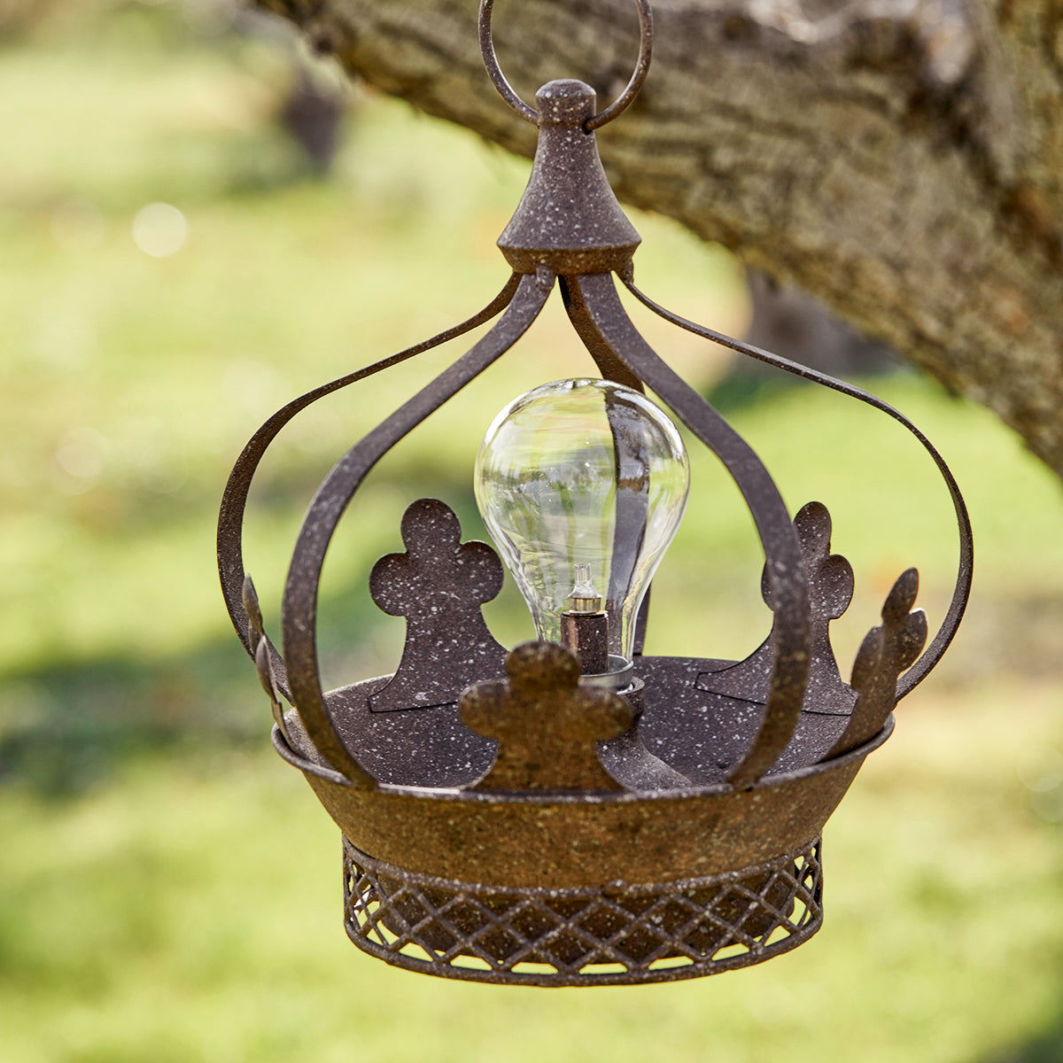 Luxusní vinage LED lucerna LOBERON 23 cm