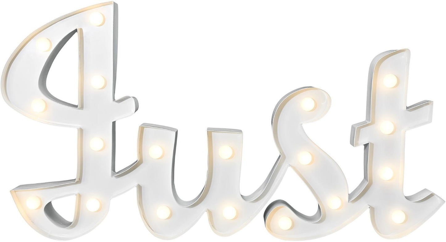 MARQUEE LIGHTS led nápis Just