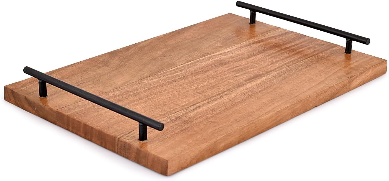 Indus Lifespace Akátový servírovací tác, podnos D 38,1 x Š25,4 cm