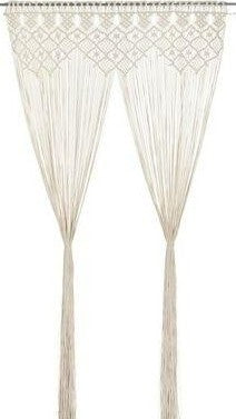 Macrame ručně dělaný závěs na slavobránu Š 140 x D 240 cm